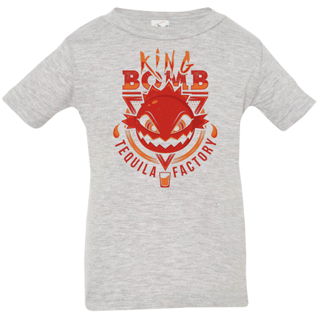 T-Shirts Heather Grey / 6 Months King Bomb Tequila Infant Premium T-Shirt