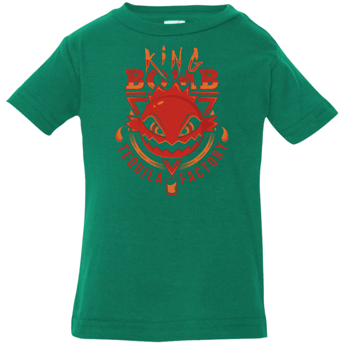 T-Shirts Kelly / 6 Months King Bomb Tequila Infant Premium T-Shirt