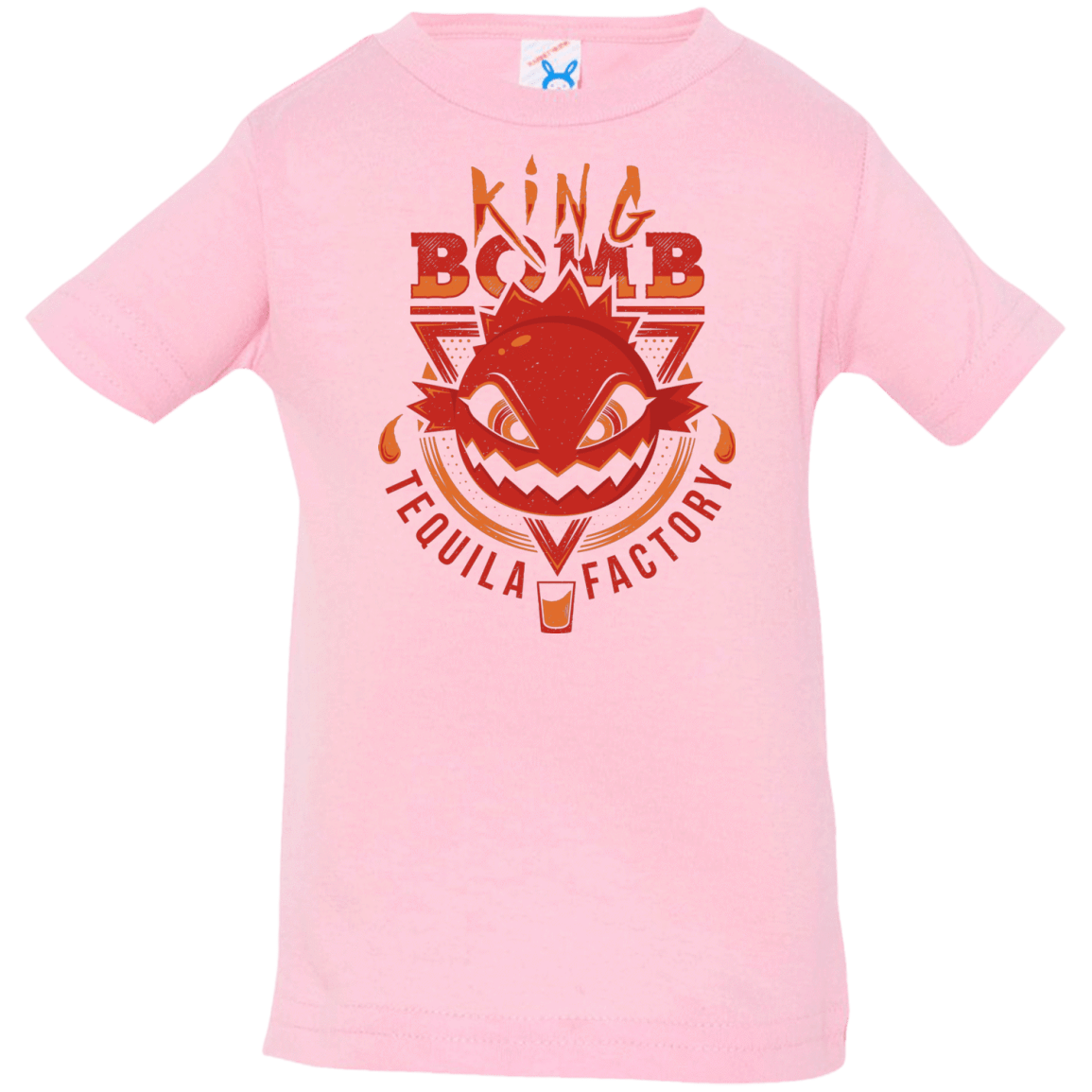T-Shirts Pink / 6 Months King Bomb Tequila Infant Premium T-Shirt