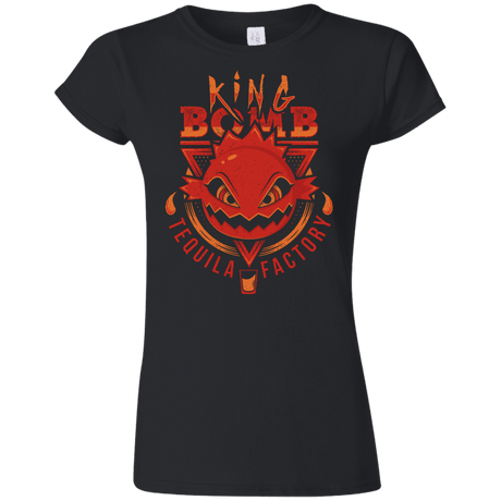 T-Shirts Black / S King Bomb Tequila Junior Slimmer-Fit T-Shirt