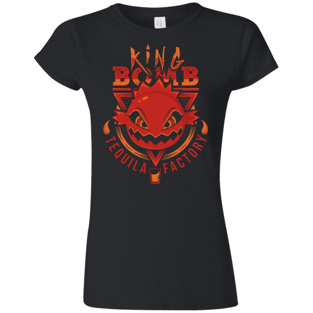 T-Shirts Black / S King Bomb Tequila Junior Slimmer-Fit T-Shirt