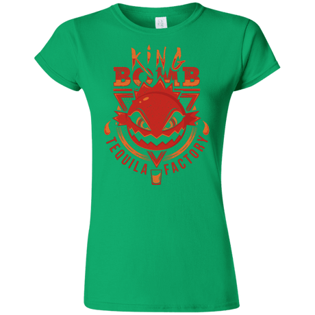 T-Shirts Irish Green / S King Bomb Tequila Junior Slimmer-Fit T-Shirt