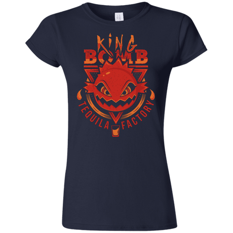 T-Shirts Navy / S King Bomb Tequila Junior Slimmer-Fit T-Shirt