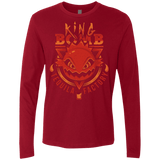 T-Shirts Cardinal / S King Bomb Tequila Men's Premium Long Sleeve