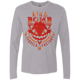 T-Shirts Heather Grey / S King Bomb Tequila Men's Premium Long Sleeve