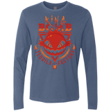 T-Shirts Indigo / S King Bomb Tequila Men's Premium Long Sleeve