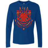 T-Shirts Royal / S King Bomb Tequila Men's Premium Long Sleeve