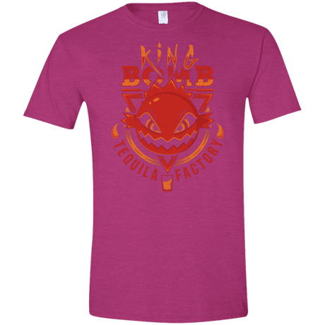 T-Shirts Antique Heliconia / S King Bomb Tequila Men's Semi-Fitted Softstyle