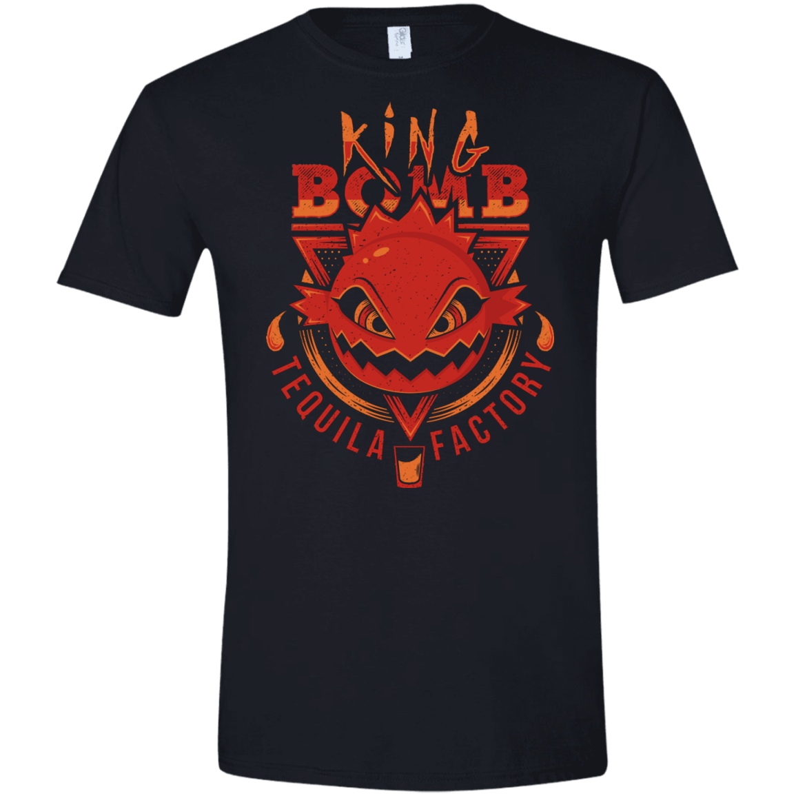 T-Shirts Black / X-Small King Bomb Tequila Men's Semi-Fitted Softstyle