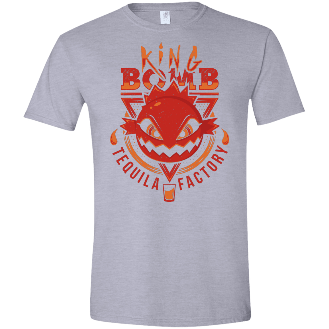 T-Shirts Sport Grey / X-Small King Bomb Tequila Men's Semi-Fitted Softstyle