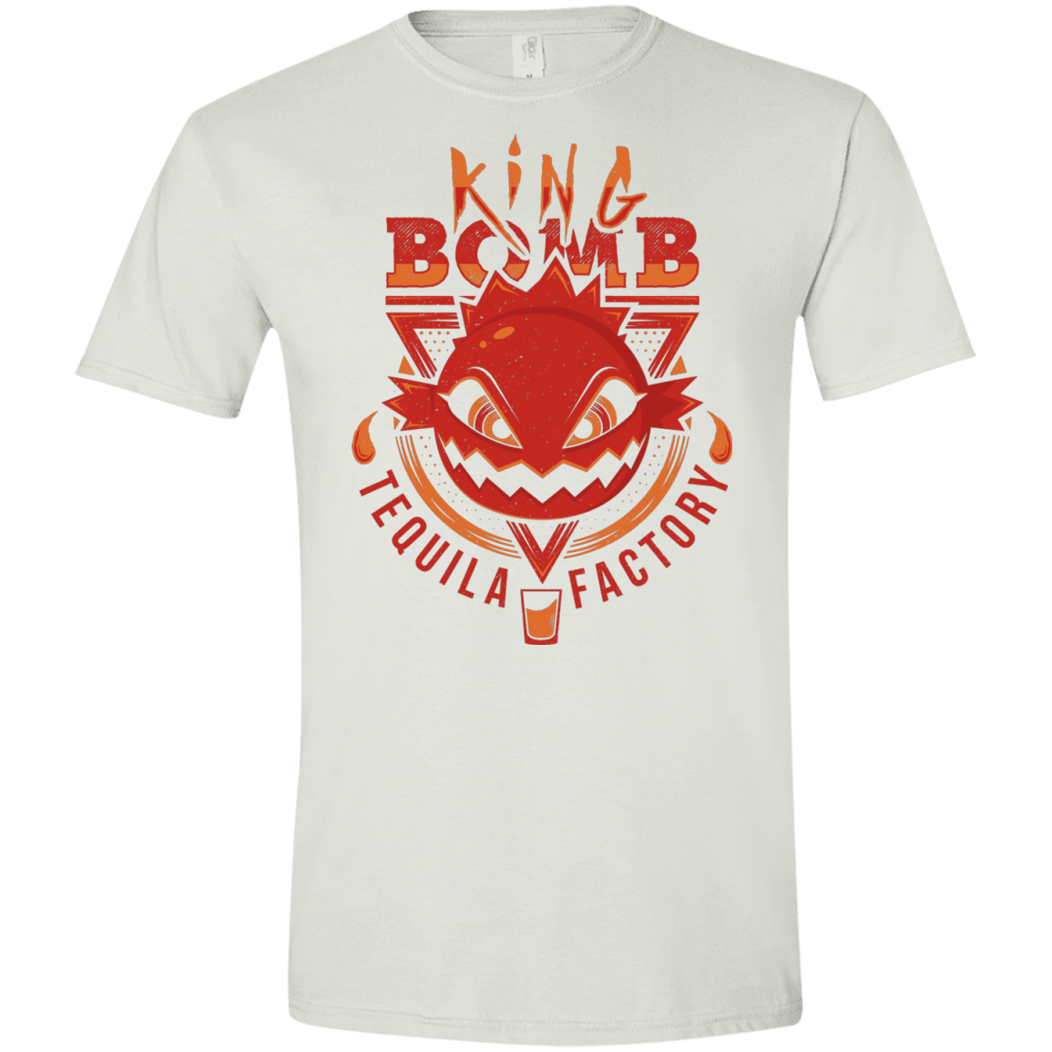 T-Shirts White / X-Small King Bomb Tequila Men's Semi-Fitted Softstyle