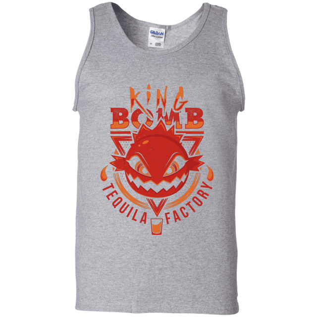 T-Shirts Sport Grey / S King Bomb Tequila Men's Tank Top