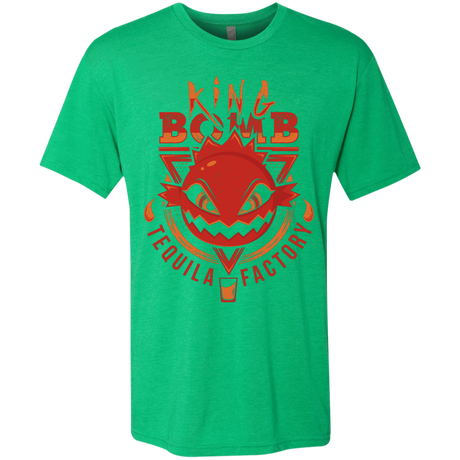 T-Shirts Envy / S King Bomb Tequila Men's Triblend T-Shirt