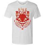 T-Shirts Heather White / S King Bomb Tequila Men's Triblend T-Shirt