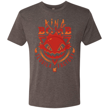 T-Shirts Macchiato / S King Bomb Tequila Men's Triblend T-Shirt