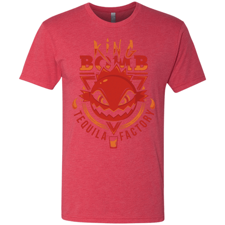 T-Shirts Vintage Red / S King Bomb Tequila Men's Triblend T-Shirt