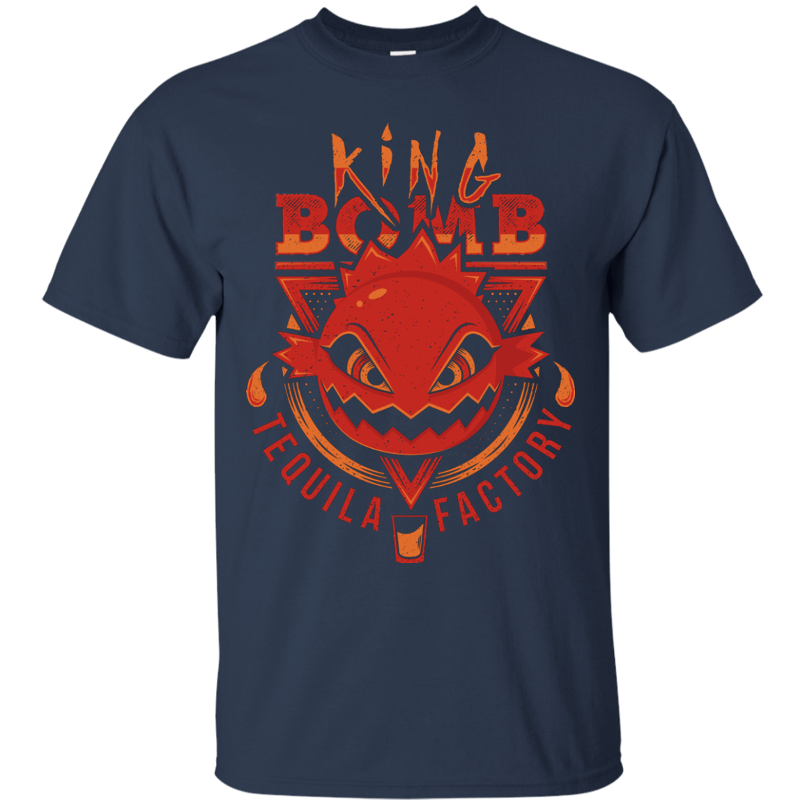 T-Shirts Navy / S King Bomb Tequila T-Shirt