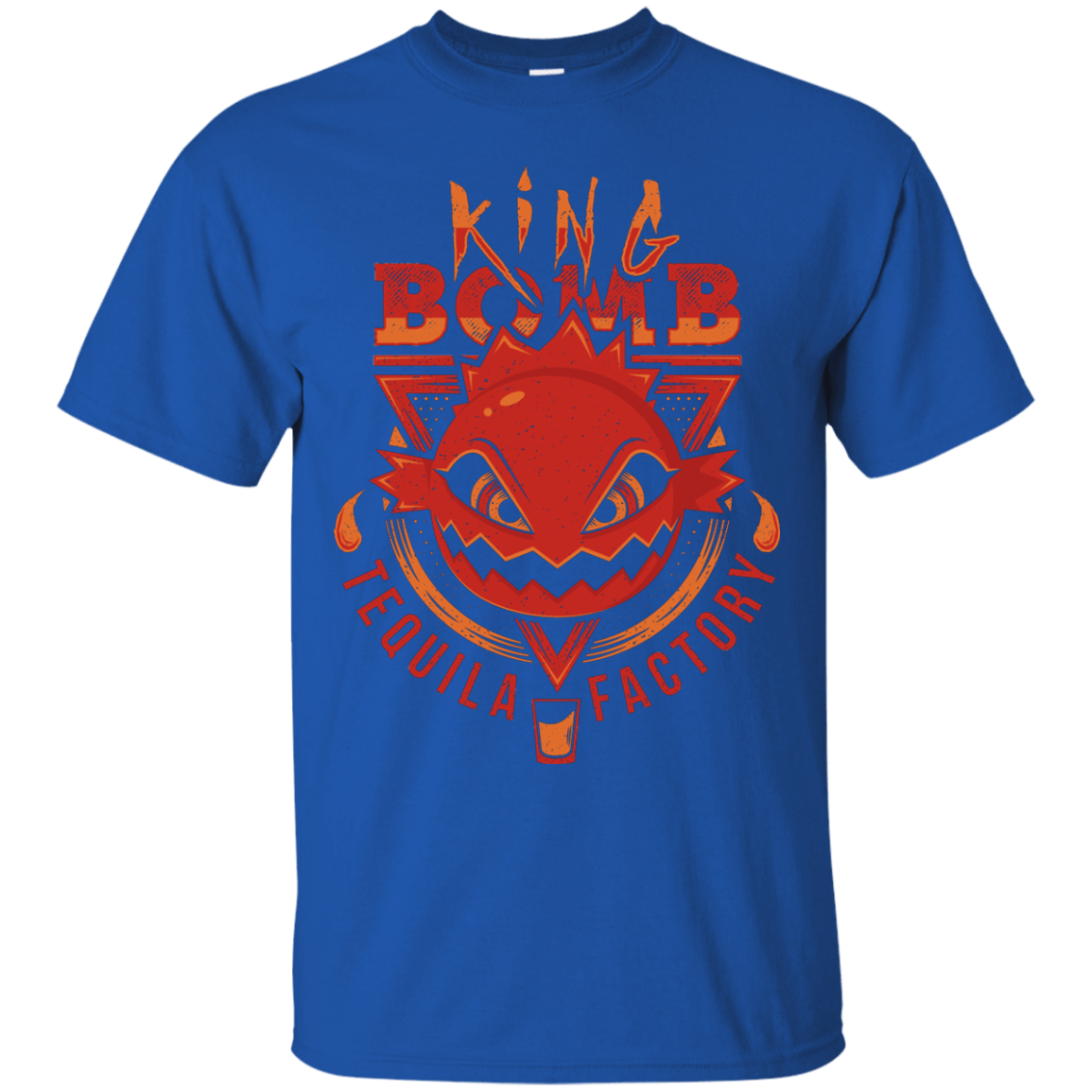 T-Shirts Royal / S King Bomb Tequila T-Shirt