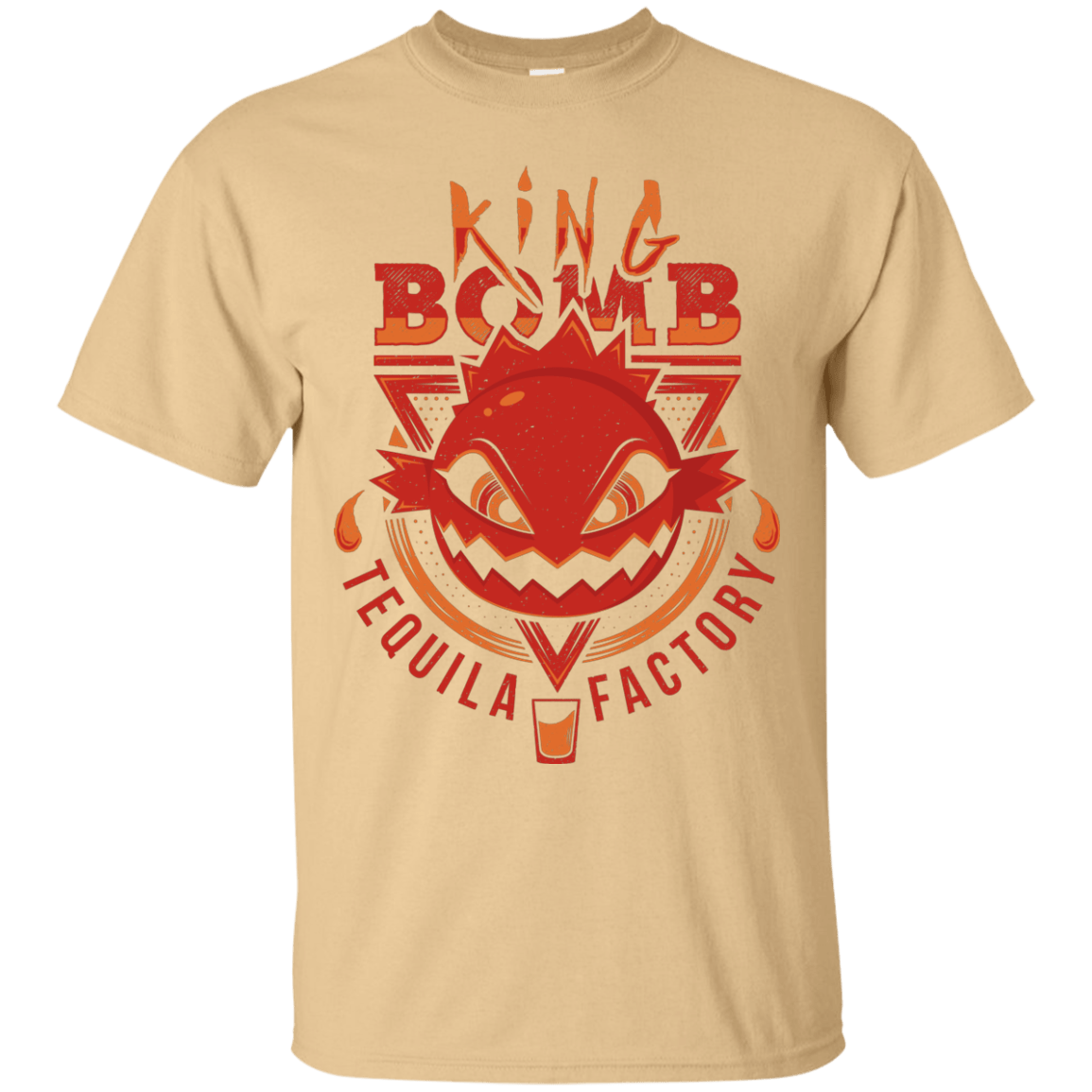 T-Shirts Vegas Gold / S King Bomb Tequila T-Shirt