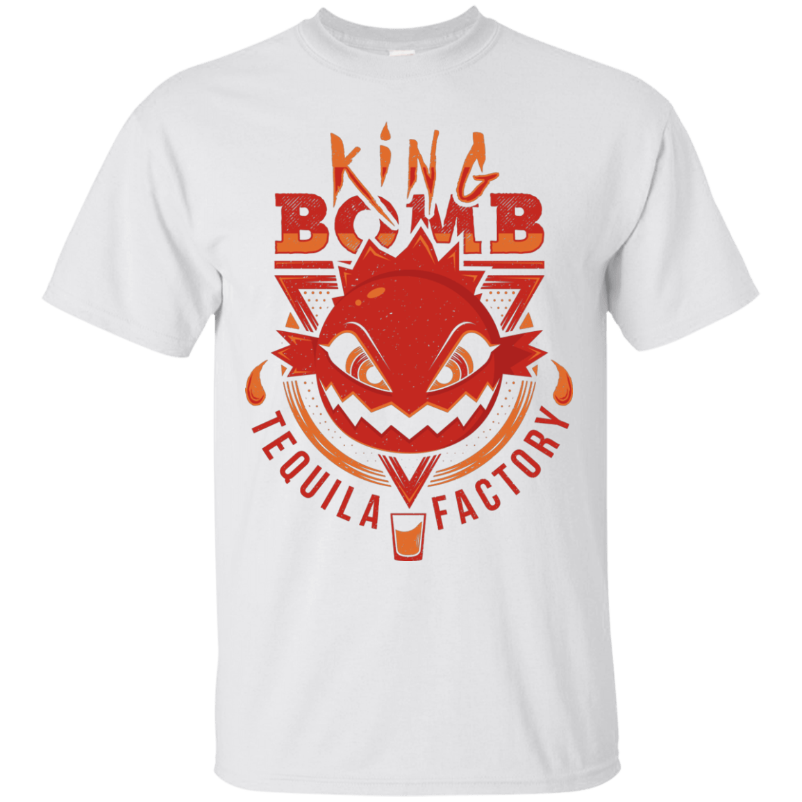 T-Shirts White / S King Bomb Tequila T-Shirt