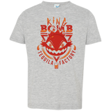 T-Shirts Heather Grey / 2T King Bomb Tequila Toddler Premium T-Shirt