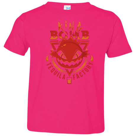 T-Shirts Hot Pink / 2T King Bomb Tequila Toddler Premium T-Shirt