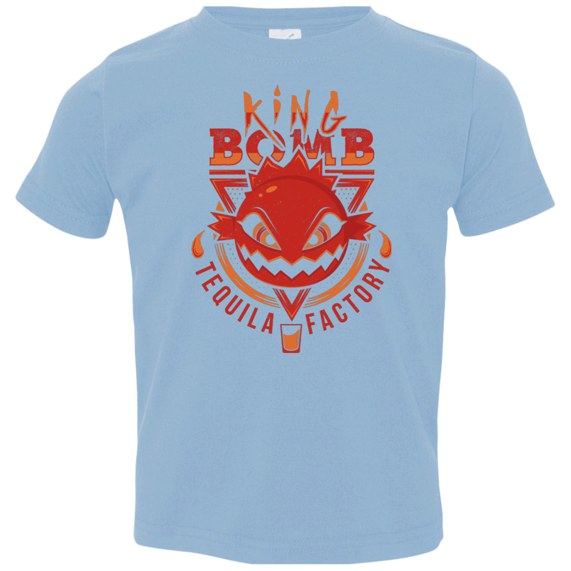 T-Shirts Light Blue / 2T King Bomb Tequila Toddler Premium T-Shirt