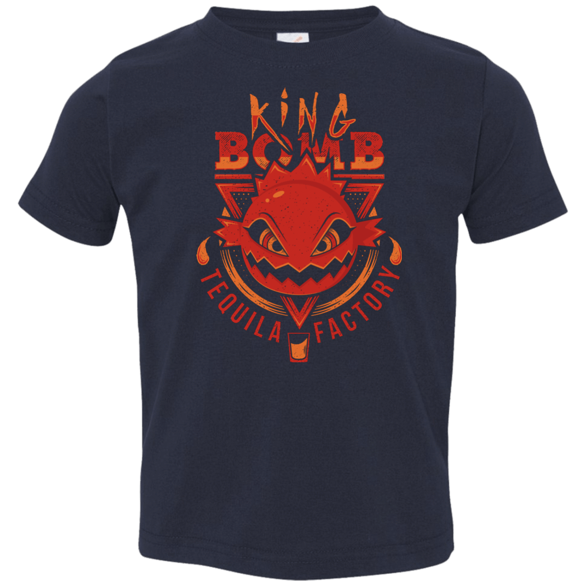 T-Shirts Navy / 2T King Bomb Tequila Toddler Premium T-Shirt