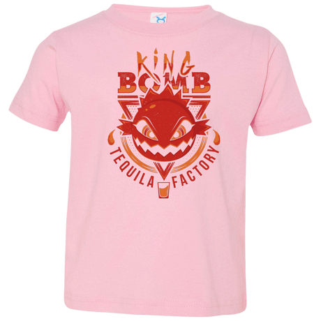 T-Shirts Pink / 2T King Bomb Tequila Toddler Premium T-Shirt