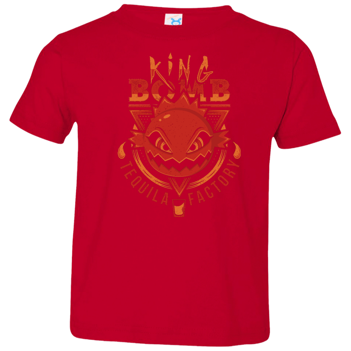 T-Shirts Red / 2T King Bomb Tequila Toddler Premium T-Shirt