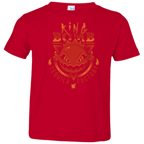 T-Shirts Red / 2T King Bomb Tequila Toddler Premium T-Shirt