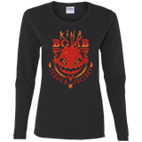 T-Shirts Black / S King Bomb Tequila Women's Long Sleeve T-Shirt