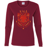 T-Shirts Cardinal / S King Bomb Tequila Women's Long Sleeve T-Shirt