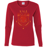 T-Shirts Red / S King Bomb Tequila Women's Long Sleeve T-Shirt