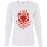 T-Shirts White / S King Bomb Tequila Women's Long Sleeve T-Shirt