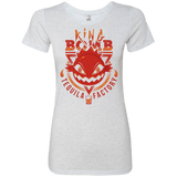 T-Shirts Heather White / S King Bomb Tequila Women's Triblend T-Shirt