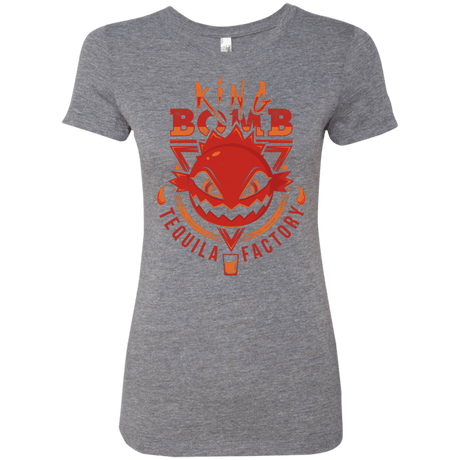 T-Shirts Premium Heather / S King Bomb Tequila Women's Triblend T-Shirt