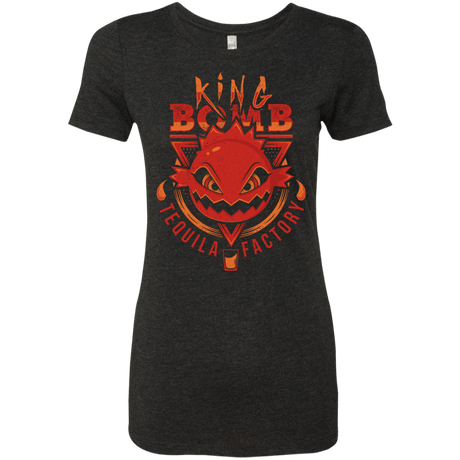 T-Shirts Vintage Black / S King Bomb Tequila Women's Triblend T-Shirt