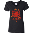 T-Shirts Black / S King Bomb Tequila Women's V-Neck T-Shirt