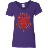 T-Shirts Purple / S King Bomb Tequila Women's V-Neck T-Shirt