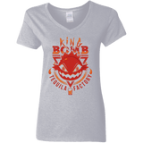 T-Shirts Sport Grey / S King Bomb Tequila Women's V-Neck T-Shirt