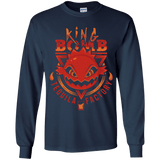 T-Shirts Navy / YS King Bomb Tequila Youth Long Sleeve T-Shirt