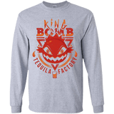 T-Shirts Sport Grey / YS King Bomb Tequila Youth Long Sleeve T-Shirt