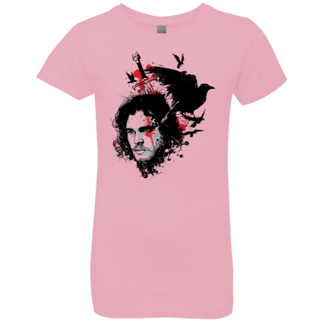 T-Shirts Light Pink / YXS KING IN THE NORTH Girls Premium T-Shirt