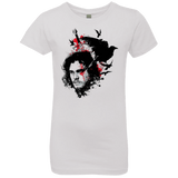 T-Shirts White / YXS KING IN THE NORTH Girls Premium T-Shirt