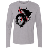 T-Shirts Heather Grey / Small KING IN THE NORTH Men's Premium Long Sleeve