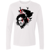 T-Shirts White / Small KING IN THE NORTH Men's Premium Long Sleeve