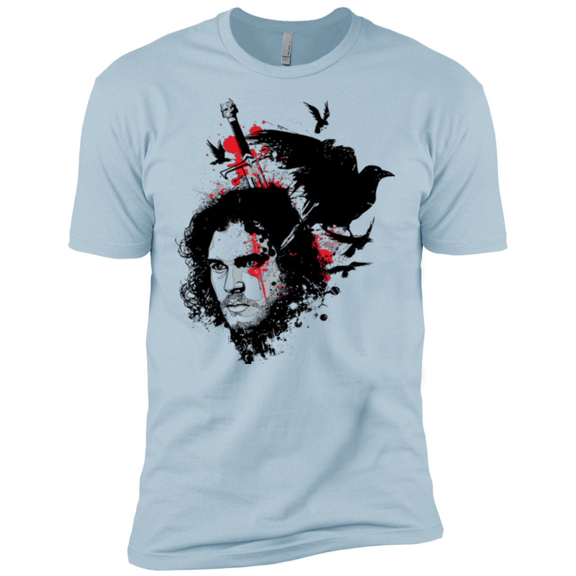 T-Shirts Light Blue / X-Small KING IN THE NORTH Men's Premium T-Shirt
