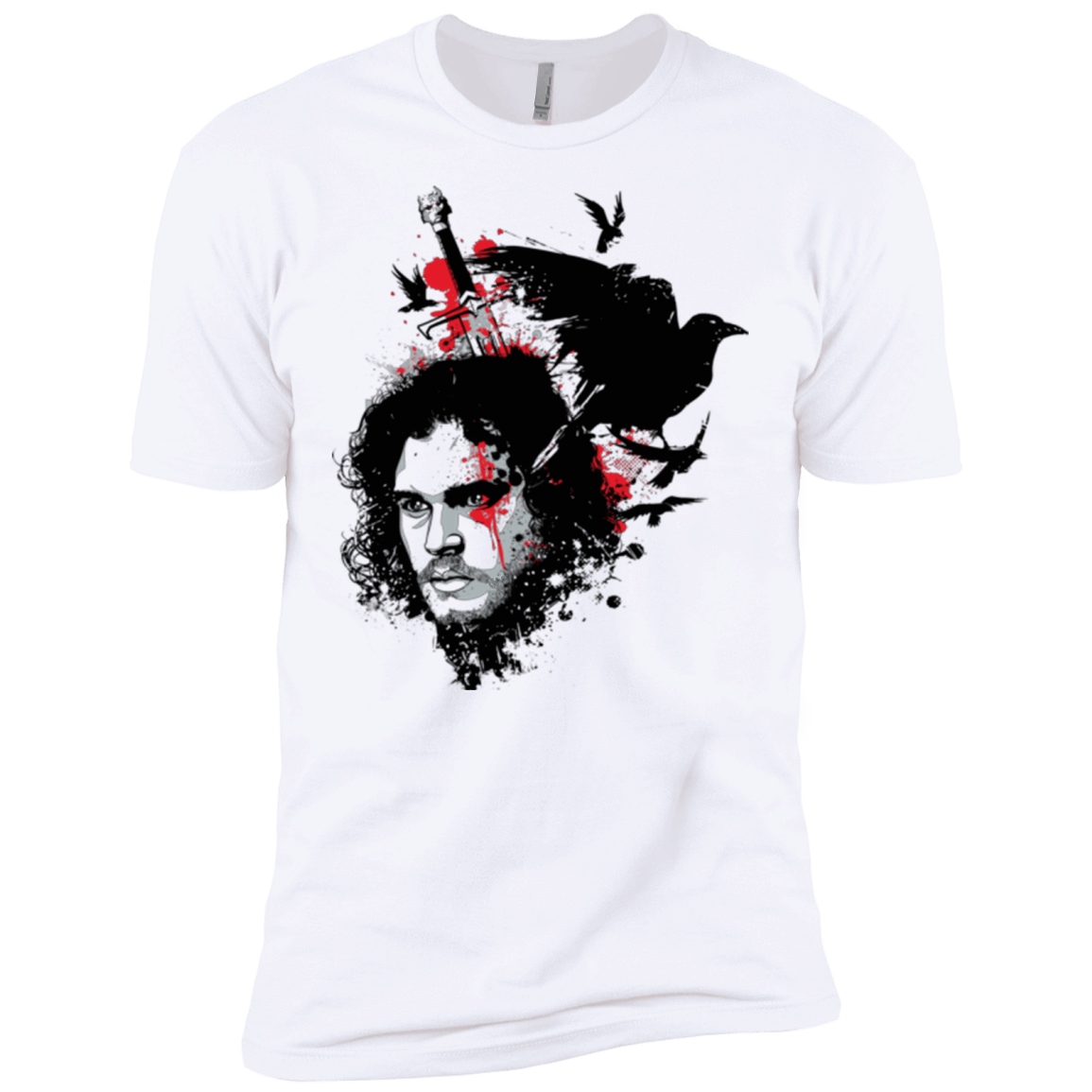 T-Shirts White / X-Small KING IN THE NORTH Men's Premium T-Shirt