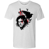 T-Shirts Heather White / Small KING IN THE NORTH Men's Triblend T-Shirt